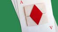 origami ace of diamods – As de diamantes en origami