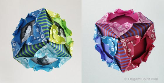 Make a Modular Origami Cube Use it as a Photo Frame