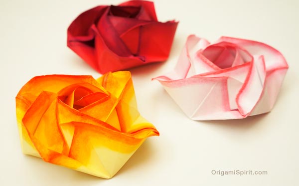 Tadashi tutorial: Evi Video kusudama Origami instructions  Binzinger Designer: Rose Mori butterfly origami â€“
