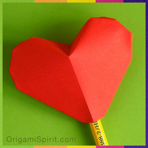 How to Make an Inflatable Origami Heart