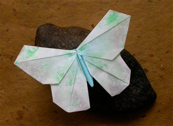Decorating Paper to fold Butterflies post image