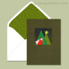 Two-fold Santa Christmas Card thumbnail