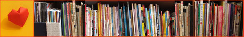 Origami bookshelf
