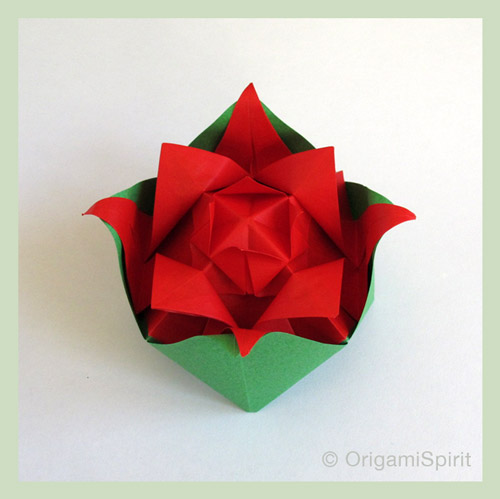 How to make an Origami Nested Rose post image