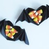 Halloween Candy Corn Bat-dish