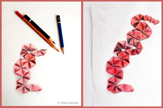 An Origami Snake to Celebrate the Chinese Year of the Snake post image