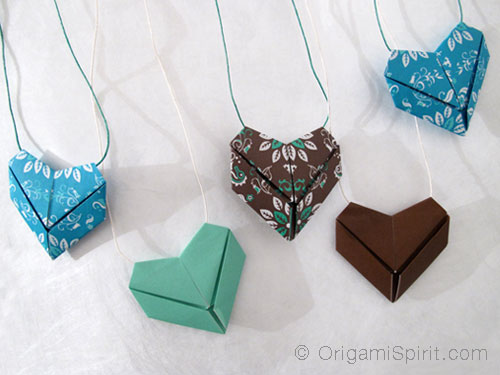 Origami heart -corazón