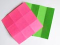 folding a paper in thirds