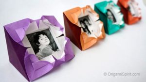 Make an Origami Photo Frame With Decorative Hearts – Leyla Torres ...
