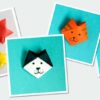 Origami Lucky cat lucky star