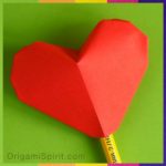 Inflatable Origami Heart from the Mexican Origami Convention – Leyla ...