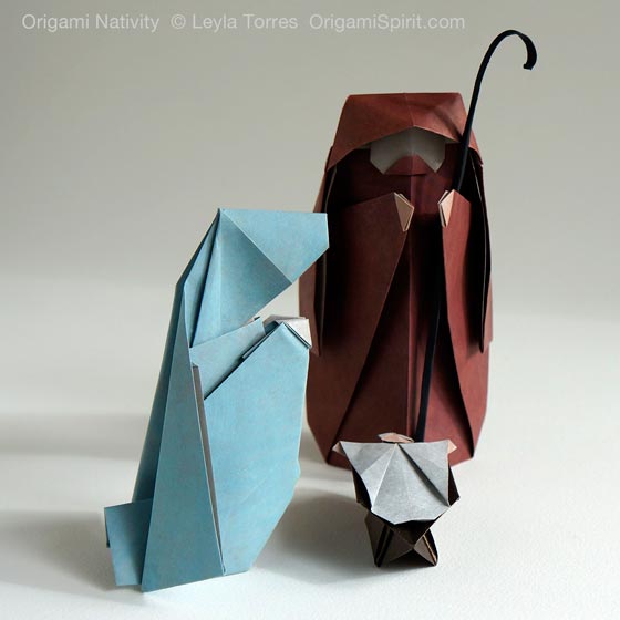 How To Make A Nativity Scene In Origami 1 Of 3 Joseph