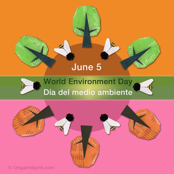 Make Origami Trees to Celebrate World Environment Day post image