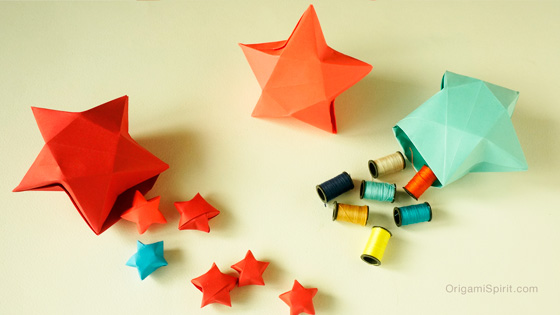An Origami Star Box –Full of Creative Possibility! post image