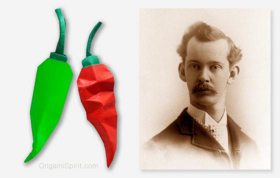 Make an Origami Hot Pepper to Commemorate Wilbur Scoville post image