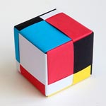 origami-mondrian-cube