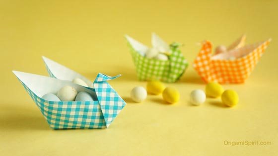Easy Origami Swan Dish -Use it for Many Festive Occasions! post image