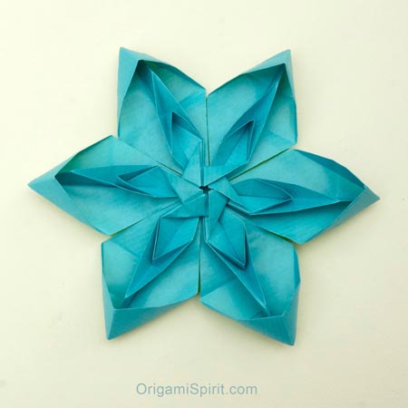 How to Make a Tessellated Origami Flower post image