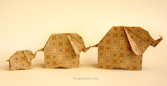 origami-elephant-family560