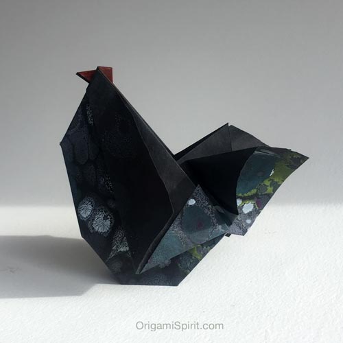 How to Make an Origami Rooster post image