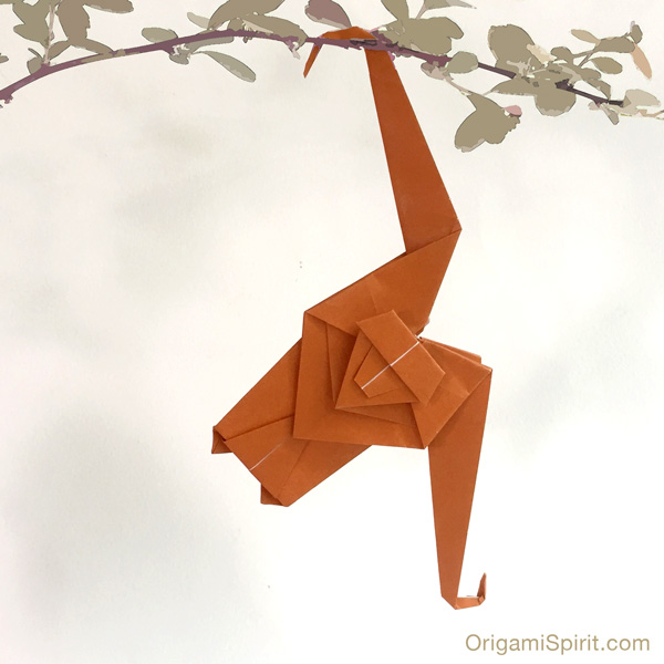 How To Make An Origami Monkey
