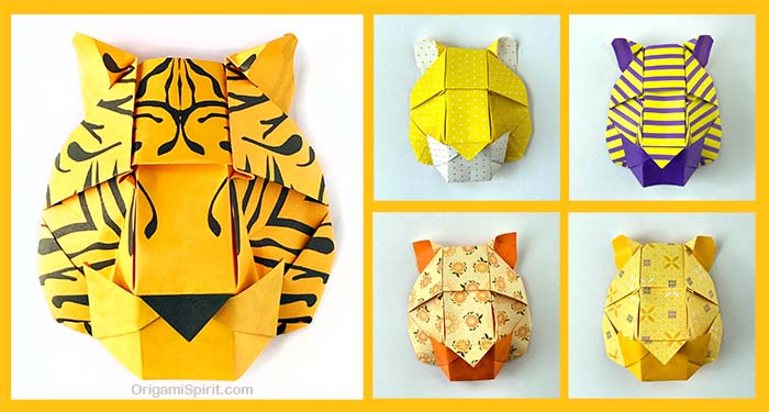 How to Make an Origami Tiger post image