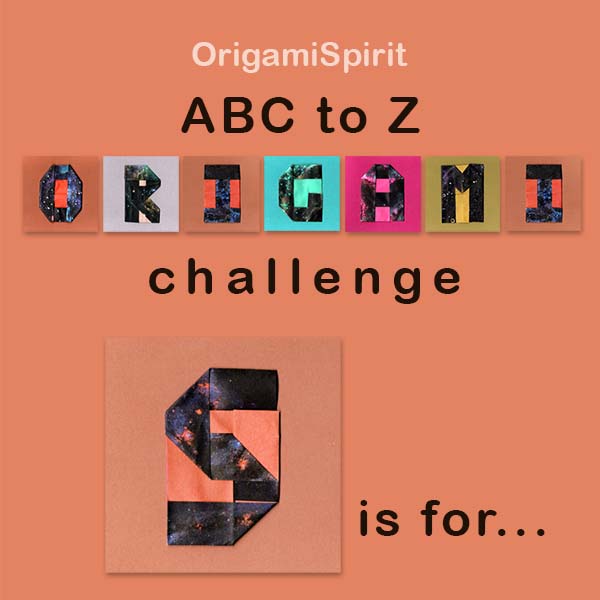 ABC to Z Alphabet Origami Challenge – Letter S post image