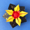 Origami - Eternal flame container - Pentagonal Form - Design of Leyla Torres