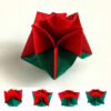 Origami Model Dawn Rose a design of Leyla Torres