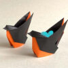 Origami Nesting Robin designed by Leyla Torres presented on www.origamispirit.com