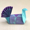 Duck on a Pond Drawer Box Origami Model - Leyla Torres