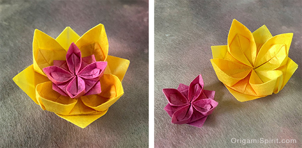 Una flor de loto en origami – En memoria de Noelia Ávila