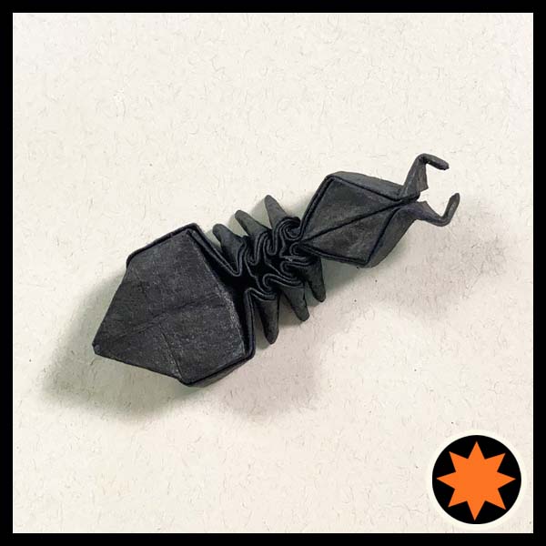 Origami Spirit - Ant - Designed by Rui Roda